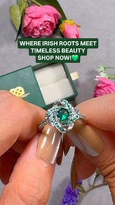 A symbol of strength, love, and legacy 💚 Our Celtic Knot Emerald Ring is more than just a piece of jewelry. It’s a tribute to your roots, a connection to your story, and a gift that carries meaning through the years. Perfect for those who hold their heritage close and their loved ones closer.🔥 #celticknotring #emeraldring #irishheritage #celticjewelry #giftwithmeaning #celticdesign #ancestralroots #irishgiftideas #timelessjewelry #heritageinspired #celticconnection #meaningfulgifts | Celtic Kn