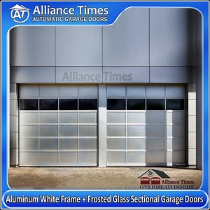 [Hot Item] Modern Sleek Aluminum Garage Doors with Elegant Glass Panels