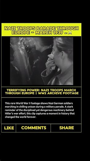 Terrifying Power: Nazi Troops March Through Europe | WW2 Archive Footage