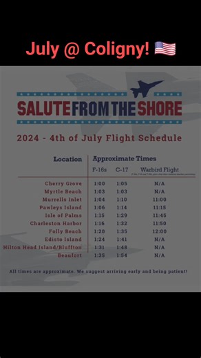 4th  of July week at Coligny! #coligny #hiltonhead #colignybeach | Coligny Plaza | Facebook