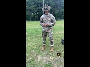 Drill Sergeant talks grenade training