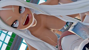 [Bakugou and Mirko] Mirko VS Bakugou Katsuki (Training Edition)