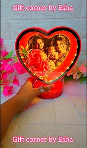 435K views · 3.9K reactions |  Heart Shape Photo Mirror Lamp  একই...