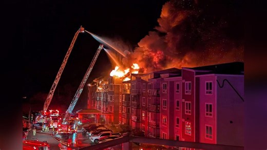 Halifax: Fire rips through large apartment complex