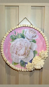 4.2K views · 45 reactions | Vintage Spring Dollar Tree DIY sign #dollartree #springdiy #dollartreediy #CraftyBeach | Crafty Beach | Facebook