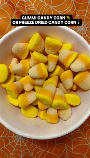 Gummi Candy Corn or Freeze Dried Candy Corn? 🌽 Either or you’re in for a treat. Get ready for Halloween at Bulk Candy Store, we are open to the public and ship nationwide! #candycorn #corn #halloween #freezedried #gummies #candy #spookyszn | BulkCandyStore.com