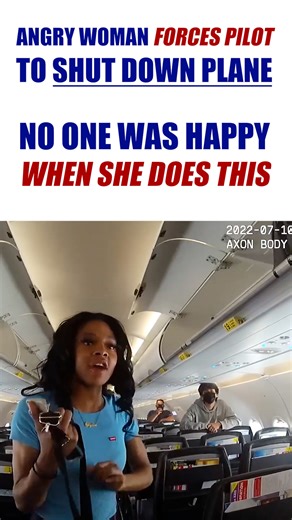 Angry woman FORCES PILOT to shut down plane | Rob Smith