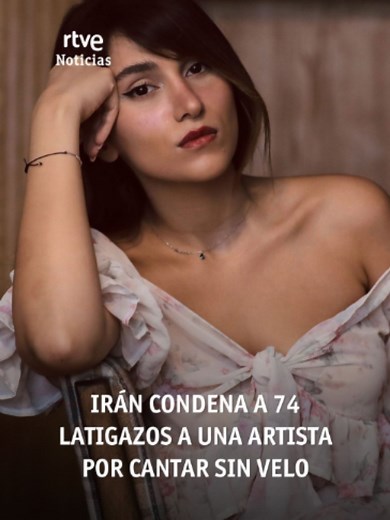 Irán condena a 74 latigazos a cantante por concierto virtual