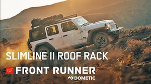 Move the gear that moves you! Whether you're hauling heavy loads, embarking on an extended overland expedition, or tackling an adrenaline-fueled adventure sport, the Slimline II Roof Rack can be effortlessly customized to suit your unique lifestyle. Photo Credit: @craigrh Video Credit: @haydsbrown #roofrack #camplife #outdoorgear #overlanding | Front Runner Dometic USA