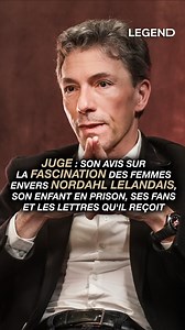 Juge : son avis sur la fascination des femmes envers Nordahl Lelandais, son enfant en prison ... ⬆️ L’interview complète est disponible sur la chaîne YouTube de LEGEND ainsi qu’en podcast sur toutes les plateformes 🔥 #legend #legendmedia #guillaumepley | Legend