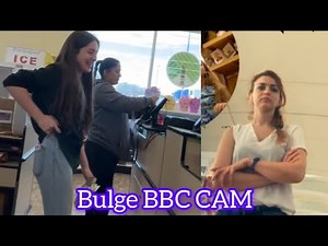 19 Year Old Teen Loves The Bulge watching!!(Bulge Watching Compilation Social Experiment) #Bulge