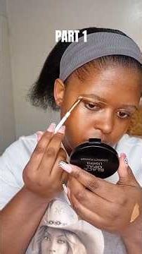 Day 1 of learning how to do my makeup 🥂 I need help with my concealer it creasing 😭
