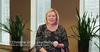 ÇA S’EXPLIQUE, C’EST PSYCHOLOGIQUE! Savez-vous comment prendre soin de vous? Qu’est-ce que ça veut dire «prendre soin de soi »? Dans cette capsule, la présidente de l’Ordre, la Dre Christine Grou, psychologue, vous invite à poser un regard sur vos besoins et vos envies. Après une journée difficile, qu’est-ce qui vous ferait du bien? Si faire du jogging vous fait du bien, faites-le! Mais si vous faites du jogging car «il faut que » vous gardiez la forme et que cela vous stresse, peut-être qu’il v