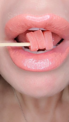 106K views · 1.4K reactions | ASMR Satisfying Eating Mini Mochi #asmr #mochi #satisfyinglips | Satisfying Lips | Facebook