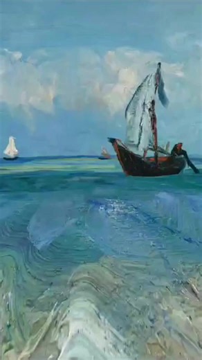 #starrynight #vanghog #classicar #classicart #videoart | The Dreams of Je"