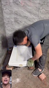 3.5K views | squat type toilet bowl installation #construction #toiletbowl #dck | Dodong Ronie Vlog | Facebook