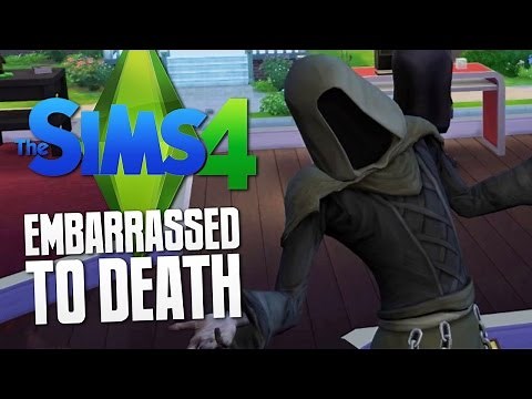 The Sims 4 - DEATH BY EMBARRASSMENT - The Sims 4 Funny Moments #7