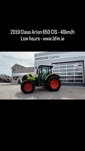 New Used Stock….. 2019 Claas Arion 650 CIS Low Hours 40km/h Transmission Cab & Front Axle Suspension Highly spec’d One previous owner Full dealer service history See more info at www.bfm.ie #breens #breensfarmmachinery #breensclaas #claas #claasarion #claasarion650 #claastractor #claastractors #claasqualityapprovedfieldready #tractor #tractors #usedtractor #usedtractors #farmmachinery | Breens Farm Machinery