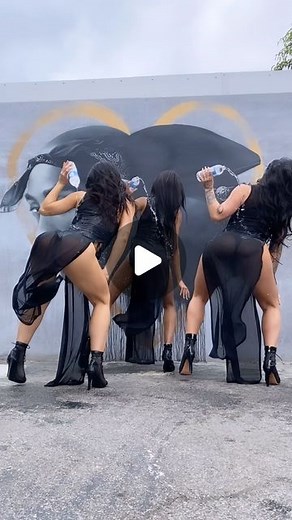 Brinn Nicole | Dance & Embodiment on Instagram: "Gotta keep practicing this one! Might have to finish every shoot with this lil bop & dance… 😅👠👠🌺✨ @tyla DC: @litchi_hov #tyla #tylawater #waterchallenge"