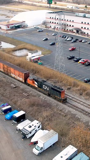 Canadian Combo #reels #reelsfb #train #drone #railroad #railway #asmr | Craig Hensley Photography