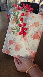 A creative 2-pocket gift wrapping idea 🎁✨ Perfect for adding extra surprises like notes, chocolates, or small goodies. Easy, unique, and beautiful wrapping to make your gift extra special 💖 🔖 Hashtags #GiftWrapping #2PocketGiftWrap #CreativeWrapping #DIYGiftWrap #UniqueGiftIdeas #HandmadeGifts #WrappingIdeas #FBReels #reel #reels #viralreelschallenge #fbreels #trendingreelsvideo #short #shorts | Neelima Kakarla