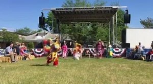 11 reactions | The Oklahoma Fancy Dancers : Native Dance Troupe have put on an entertaining and educational showcase for the crowds at #BuffaloDays! Take a peek at the Shield Dance performed by two of the youngest members of the troupe. | Visit Hot Springs | Facebook