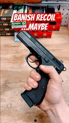 CZ SP01 9mm With The DPM Fancy Recoil System….#shorts