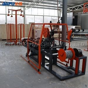 [Hot Item] PVC Coated Barbed/Bob Wire Knitting Machine