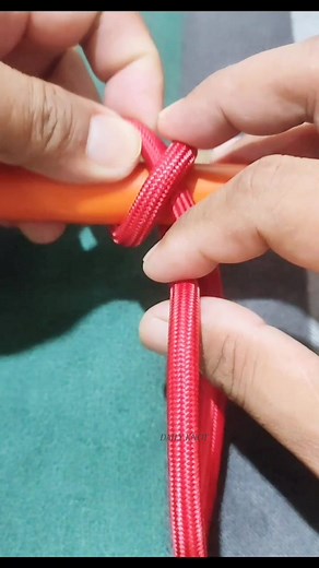 Strangle knot🪢➿ #strangleknot #knottutorial #knots #hitch #rope | DAILY KNOT