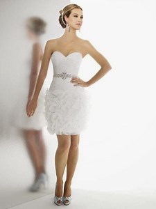 Vestidos De Novia Cortos Para Boda Civil Pegados
