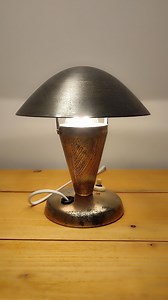 Vintage Mushroom Table Lamp - Etsy