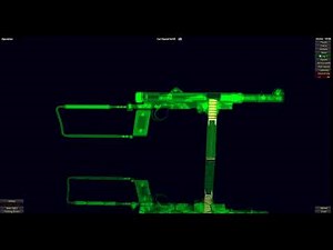 Slow Mo Of Carl Gustaf M/45 Firing (How It Works Kulsprutepistol m/45)