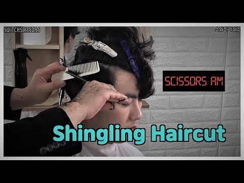 Scissors Over Comb Haircut Technique ASMR