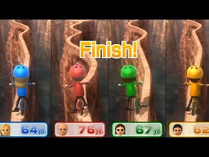 Wii Party U Battle Of The Minigames #3 Guest E vs Jesus vs Claudia vs Dunbar Gameplay