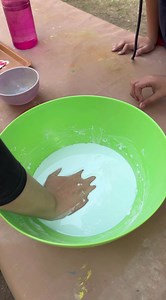 Squeeze it, poke it and let it flow! In STEM class, we are exploring states of matter, defining solids, liquids and gas. But amongs us, is a substance that defies the rules of matter! Through this hands-on experiment, students discovered firsthand how a substance can be both a liquid and a solid simultaneously! Isn’t science full of the most wonderful surprises? #StemClass #LetsMakeOobleck #ScienceExperiments #Solid #Liquid #StatesOfMatter #Exploring #Science #Substance #FootstepsFamily #Footste