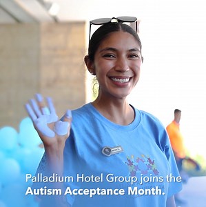 Autism Acceptance Month (April) and World Autism Day (April 2) are chances to raise awareness for the acceptance and inclusion of individuals on the autism spectrum. Join Palladium Hotel Group and advocate for the Autism community! #WorldAutismMonth 💙✨ | Grand Palladium Select Costa Mujeres