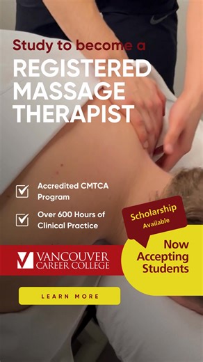Massage Therapy courses are available in BC. | Vancouver Career College