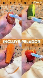 4.8K views · 28 reactions | Con Kleva Safety Slicer, picar 凌, cortar 暈 y rebanar 勒 es facilísimo y en menos de 30 segundos  #cocina #cocinar #cocinando | TVentas | Facebook