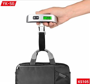 [Hot Item] Trend Electronic Digital Luggage Scale Ts-S013 Stainless Steel Hanging Travel Luggage Scale