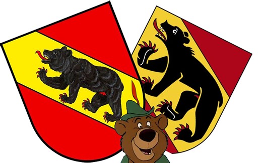 Swiss canton to keep bear penis on coat of arms