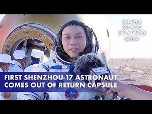 China Shenzhou-17 Astronaut & Mission Commander Tang Hongbo after Landing FriendsofNASA.org: Chinese astronaut Tang Hongbo, commander of the Shenzhou-17 mission to the China Space Station, returned to Earth on Tuesday, April 30, 2024, after a six-month stay in space. Tang was the first of the three crew members of the spacecraft to emerge from the return capsule, after the module touched down the ground safely at the Dongfeng landing site in north China's Inner Mongolia Autonomous Region at 17:4