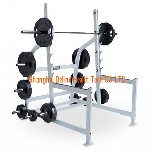 [Hot Item] Hammer Strength Machine,fitness equipment,gym strength equipment,Commercial Squat Rack (DHS-4013)