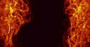 Fire Flame Burning Frame Heat Wave Orange