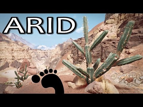 NEW! Desert Survival Game with...Bigfoot?! - Arid Gameplay 2021