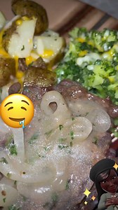 Air Fried Smothered Strip Steak! #dinnerideas #dinnertime #momcooking #stripsteak #fypシ #clearlycrystal #foody #foodlover | Clearly Crystal