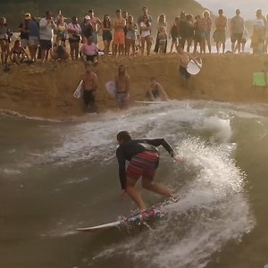River Break Meets Massive Ocean Waves!! This Could Get DANGEROUS! | Jamie O'Brien