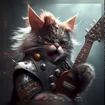 “all paws blazing” 🤘🏻😈🎤🔊💛 load yer twangy varmints Kitten Rescue | Rob Halford