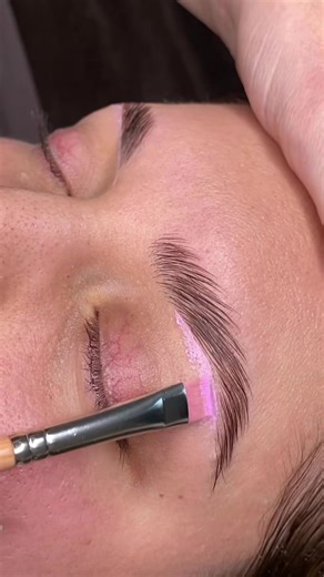 The mapping process 😍 #lamination #browartist #tint #browtinting #eyebrows #browlamination #esthetician #browmapping | Jan Abigail