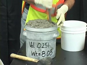 Unit Weight of Concrete Test - ASTM C138 | Highway Engineering