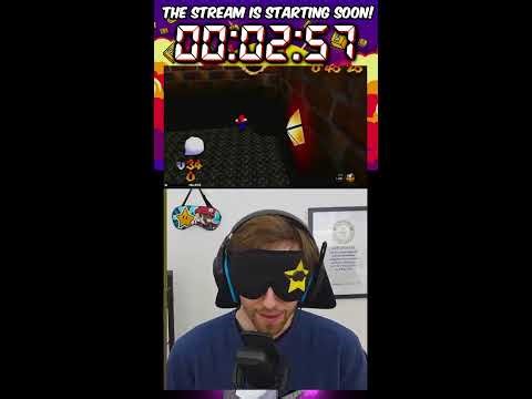 Blindfolded Mario, then MARIO GALAXY 2 Playthrough | VERTICAL STREAM #shorts